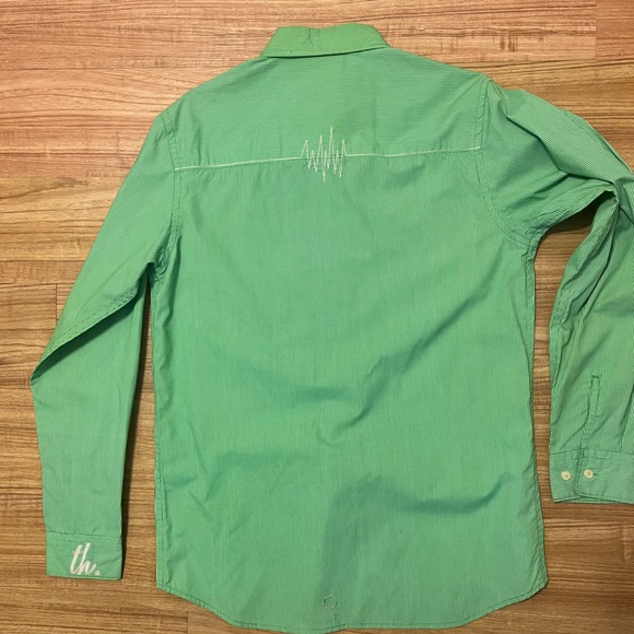The Hundreds Green Oxford Shirt medium. 2007 - Picture 6 of 8
